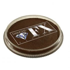 Diamond FX Diamond Brown Face Paints - Light Brown 18 (30 Gm) Face Paint Brands