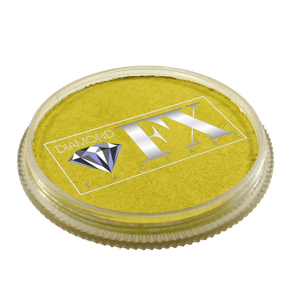 Diamond FX Diamond Yellow Face Paints - Metallic Yellow M50 (30 Gm) Face Paint Brands 1 Diamond FX Diamond Yellow Face Paints - Metallic Yellow M50 (30 Gm) Face Paint Brands