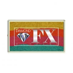 Diamond FX Face Paint Brands Diamond Custom Split Cakes - Caribbean Sunset (28 Gm)