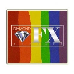 Diamond FX Diamond Split Cakes - Large Flabbergasted 5 (50 Gm) Face Paint Brands