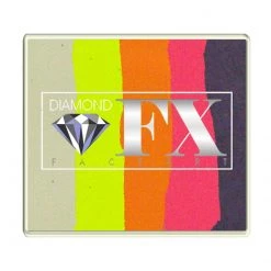 Diamond FX Diamond Split Cakes - Large Fabulously Fierce 92 (50 Gm) Face Paint Brands