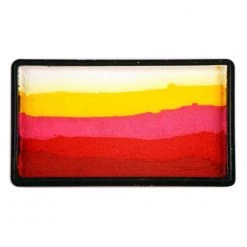 Face Paint Brands Cameleon Colorblock 1 Stroke Split Cakes - Roses (30 Gm)