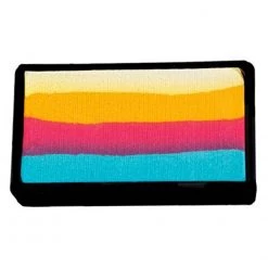 Face Paint Brands Cameleon Colorblock 1 Stroke Split Cake - Lovebird By Brierely (30 Gm)