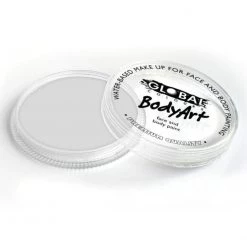 Global Body Art Global Colours White Face Paint - Standard White (32 Gm) Face Paint Brands