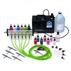 Graftobian Iwata Deluxe Fantasy Airbrush System - Six Brush