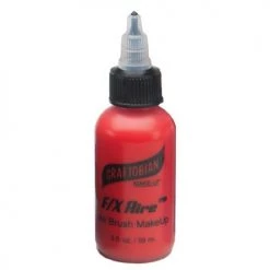 Face Paint Brands Graftobian F/X Aire Airbrush Make-Up - Red 2oz