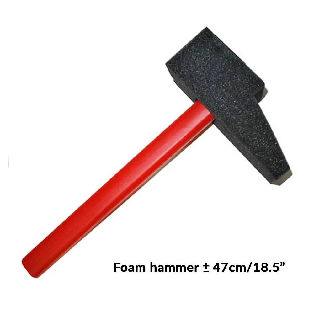 Clown Antics Giant Props Funny Fashion Giant Foam Hammer (18.5") 1 Clown Antics Giant Props Funny Fashion Giant Foam Hammer (18.5")