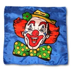 Magic By Gosh Happy Clown Production Silk (18 Inch) Clown Handkerchiefs