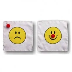 Tee Kam Bee (Sam Tee) Sad To Happy Face Silk Sets (9 Inch)