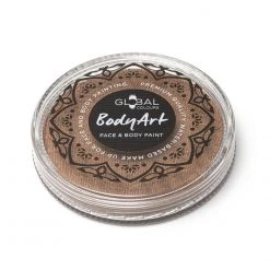 Global Body Art Global Colours Brown Face Paint - Metallic Bronze (32 Gm)