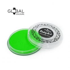 Global Body Art Global Colours Green Face Paint - Neon Green (32 Gm) Face Paint Brands