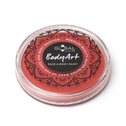 Global Body Art Global Colours Orange Face Paint - Standard Orange (32 Gm) Face Paint Brands