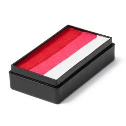 Global Body Art Global Colours Magnetic One Stroke Split Cake - Ruby Rose (Hawaii) (25 Gm)