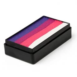 Global Body Art Global Colours Magnetic One Stroke Split Cake - Unicorn Kiss (Naples) (25 Gm) Face Paint Brands