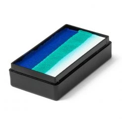 Global Body Art Face Paint Brands Global Colours Magnetic One Stroke Split Cake - Seaside (Santorini) (25 Gm)