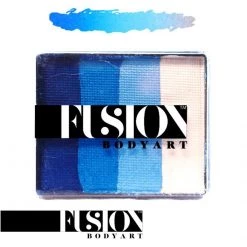 Face Paint Brands Fusion Body Art Rainbow Split Cake - Frozen Shimmer (50 Gm)