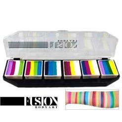 Fusion Body Art Spectrum Palette - Color Punch (6 Cakes/10 Gm)