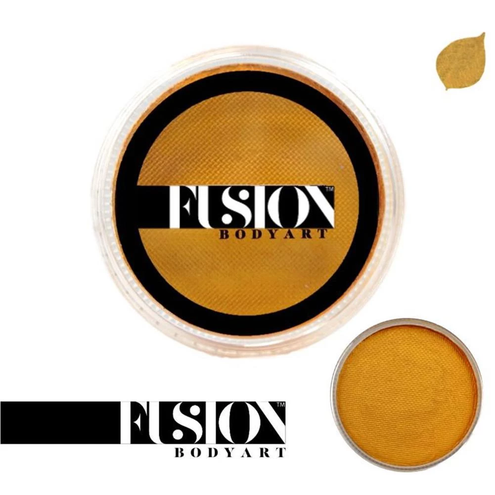 Fusion Body Art Face & Body Paint - Pearl Metallic Gold (32 Gm) Face Paint Brands 1 Fusion Body Art Face & Body Paint - Pearl Metallic Gold (32 Gm) Face Paint Brands