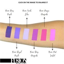 Fusion Body Art Face & Body Paint - Prime Deep Purple (32 Gm) Face Paint Brands 6 Fusion Body Art Face & Body Paint - Prime Deep Purple (32 Gm) Face Paint Brands