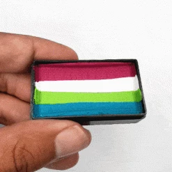 Fusion Body Art One Stroke Split Cake - Flower Fields (30 Gm) Face Paint Brands