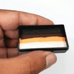 Fusion Body Art One Stroke Split Cake - Furry Critters (30 Gm)