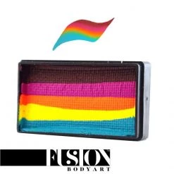 Fusion Body Art One Stroke Split Cake - Leanne's Summer Crush (30 Gm)