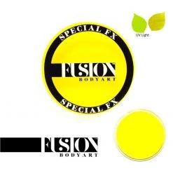Fusion Body Art - UV Neon Yellow FX (32 Gm) Face Paint Brands