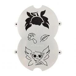 TAP Stencils TAP Face Paint Double Stencils - Smiling Fairy (101)