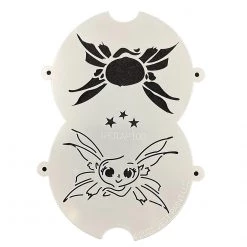 TAP Stencils TAP Face Paint Double Stencils - Big Eyes Fairy (103) Air Brush Supplies
