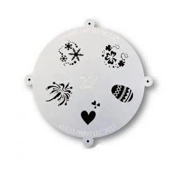TAP Stencils Air Brush Supplies Galaxy TAP Face Paint Stencils - Holidays