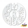 TAP Stencils TAP Face Paint Stencil Set - Stars Trilogy Air Brush Supplies