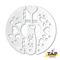 TAP Stencils TAP Face Paint Stencil Set - Hearts Trilogy
