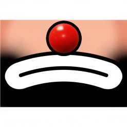 ClownAntics Masks Clown Mask Cover - Hobo, 2-ply Reusable Face Mask