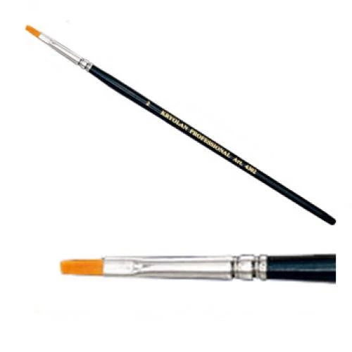 Kryolan Brush - 1/8" Flat 1 Kryolan Brush - 1/8" Flat