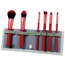 Royal Brush Royal MODA Total Face Brush Set - Red (7 Piece)