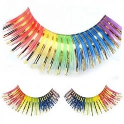 West Bay Rainbow Eyelashes W/ Gold