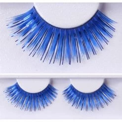 West Bay Costume Fake Eyelashes - Blue Makeup