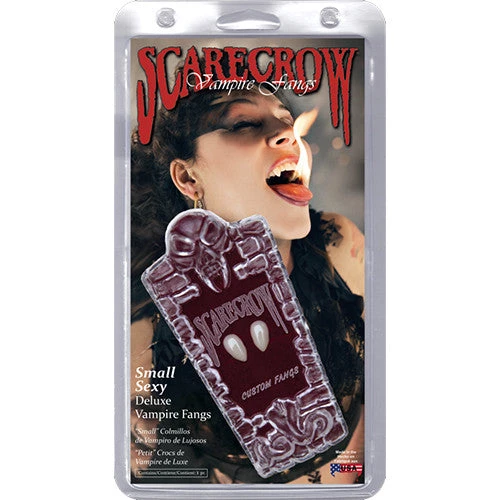 Scarecrow Small Subtle Deluxe Vampire Fangs 1 Scarecrow Small Subtle Deluxe Vampire Fangs