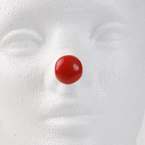 Jim Howle Clown Nose Tips - Round Size B (Nickel) - 13/16" Professional Noses 1 Jim Howle Clown Nose Tips - Round Size B (Nickel) - 13/16" Professional Noses