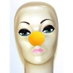 Foam Clown Noses Magic By Gosh Yellow Foam Clown Nose (1 5/8")