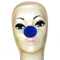 Foam Clown Noses Magic By Gosh Blue Foam Clown Nose (1 3/4")