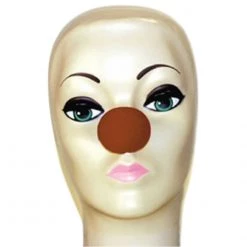 Foam Clown Noses Magic By Gosh Brown Foam Clown Nose (1 3/4")