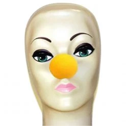 Magic By Gosh Yellow Foam Clown Nose (1 3/4")