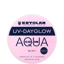 Face Paint Brands Kryolan Aquacolor Rose UV Dayglow Cosmetic Grade (8 Ml)