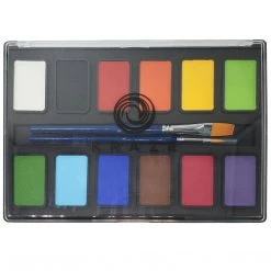 Face Paint Brands Kraze FX Face Paint 12 Color Essential Palette (12 X 10 Gm)