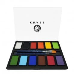 Face Paint Brands Kraze FX Face Paint 12 Color Essential Palette (12 X 10 Gm)