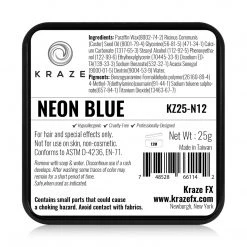 Kraze FX Square - Neon Blue (25 Gm) Face Paint Brands 7 Kraze FX Square - Neon Blue (25 Gm) Face Paint Brands