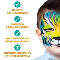 Face Paint Brands Kraze FX Square - White (50 Gm)