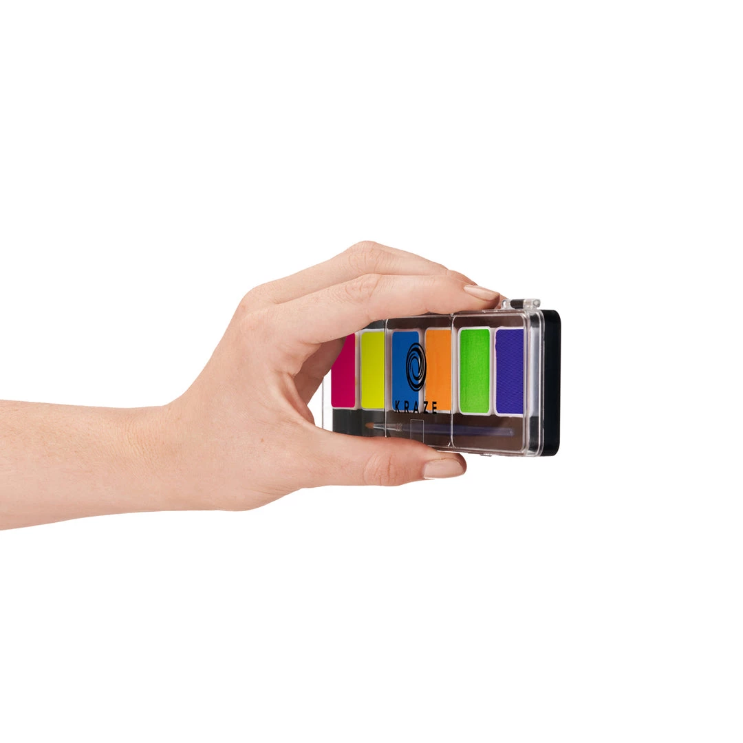 Kraze FX 6 Color Palette - Neon (6 X 6 Gm) 3 Kraze FX 6 Color Palette - Neon (6 X 6 Gm)