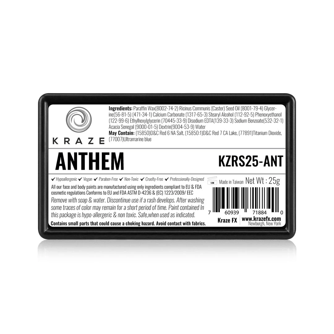 Kraze FX Dome Stroke - Anthem (25 Gm) Face Paint Brands 4 Kraze FX Dome Stroke - Anthem (25 Gm) Face Paint Brands